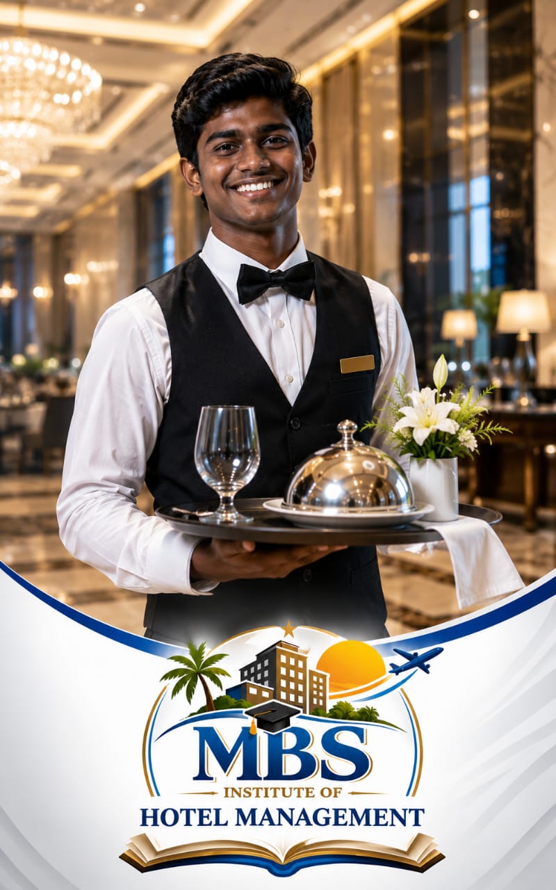 Young hospitality professional in a luxury hotel